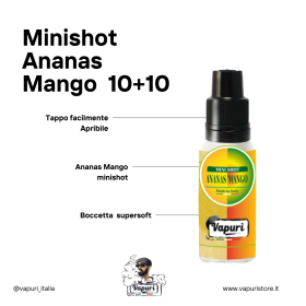 Ananas mango Minishot 10+10