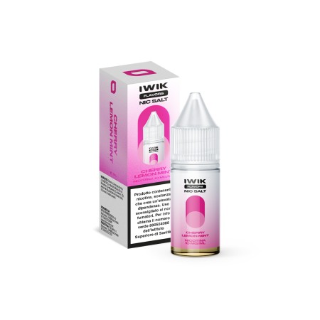 E-LIQUID CHERRY LEMON MINT - IWIK - 10 ML NIC SALT