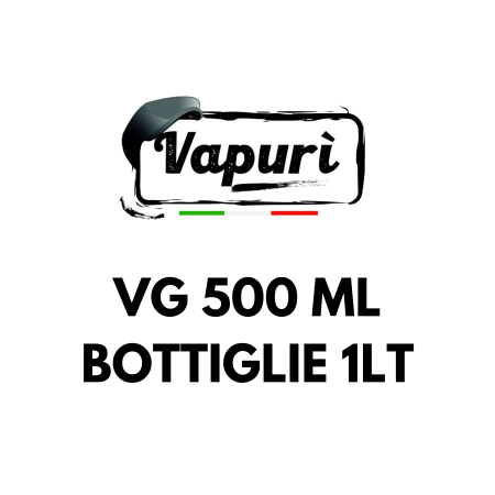 Glicerina Vegetale 500ml in bottiglia da 1l