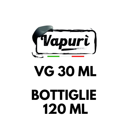 Glicerina Vegetale 30ml in chubby da 120ml