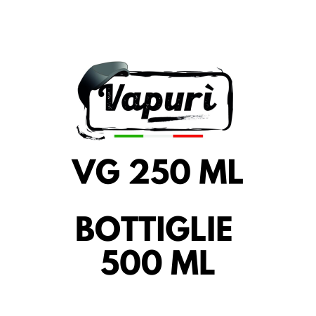 Glicerina Vegetale 250ml in bottiglia da 500ml
