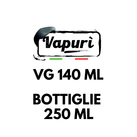 Glicerina Vegetale 140ml in bottiglia da 250ml