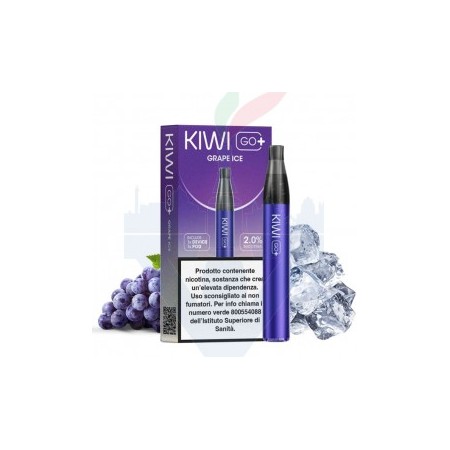 KIWI GO+ STARTER KIT - GRAPE ICE 2%