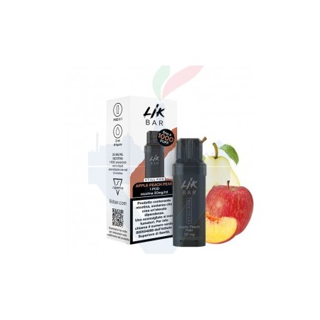 APPLE PEACH PEAR 2% - POD PRECARICATA PER STILL