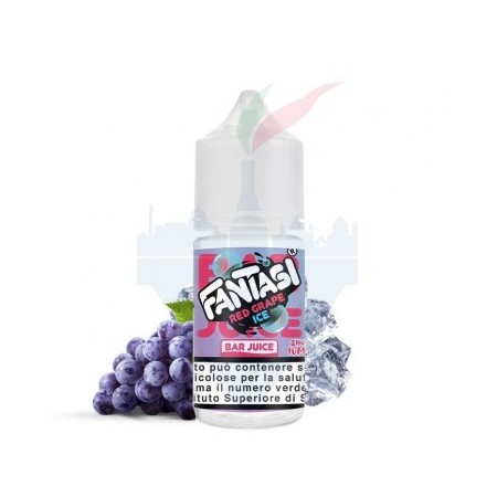 RED GRAPE ICE - FANTASI VAPE - 10+10