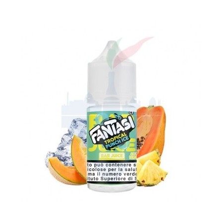 TROPICAL PUNCH ICE - FANTASI VAPE - 10+10