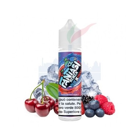 BLUE RASPBERRY X CHERRY ICE - FANTASI VAPE - 20+40