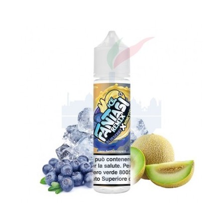 BLUEBERRY X HONEYDEW ICE - FANTASI VAPE - 20+40