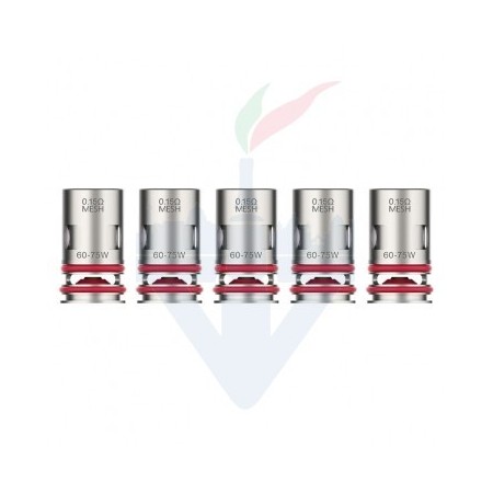 Testine Coil di Ricambio GTX-2 a Mesh - 5 Pezzi - Vaporesso