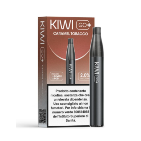 KIWI GO+ STARTER KIT - CARAMEL TOBACCO