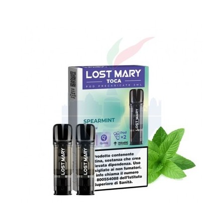 SPEARMINT 20mg - Pod Precaricata TOCA AIR - 2 Pezzi - Elf Bar
