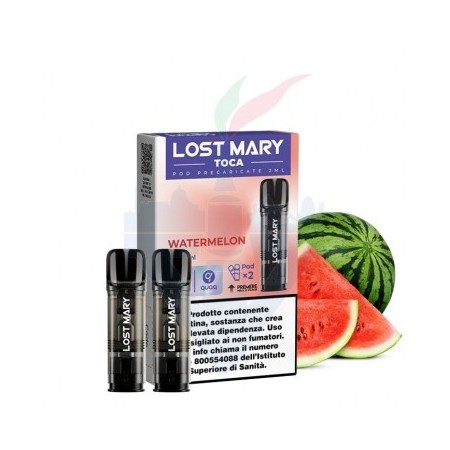 WATERMELON 20mg - Pod Precaricata TOCA AIR - 2 Pezzi - Elf Bar