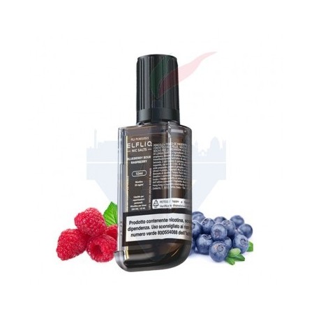 BLUEBERRY SOUR RASPBERRY 20mg - Flacone 10ml Elfliq EB6000 - Elf Bar