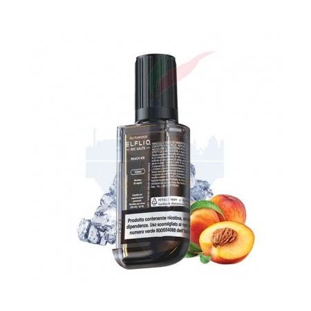 PEACH ICE 20mg - Flacone 10ml Elfliq EB6000 - Elf Bar
