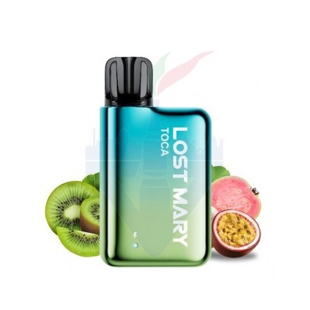 TOCA METAL Device + Pod Precaricata KIWI PASSION FRUIT GUAVA 20mg - Elf Bar