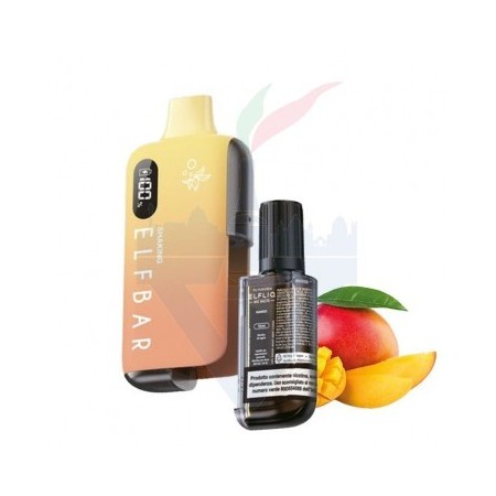 SHAKING Device EB6000 + Flacone MANGO 20mg - 6000 Puff - Elf Bar