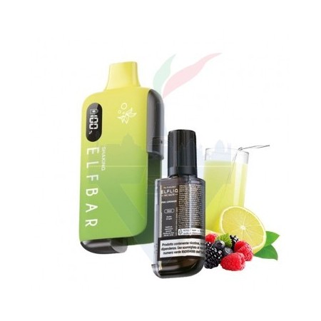 SHAKING Device EB6000 + Flacone PINK LEMONADE 20mg - 6000 Puff - Elf Bar
