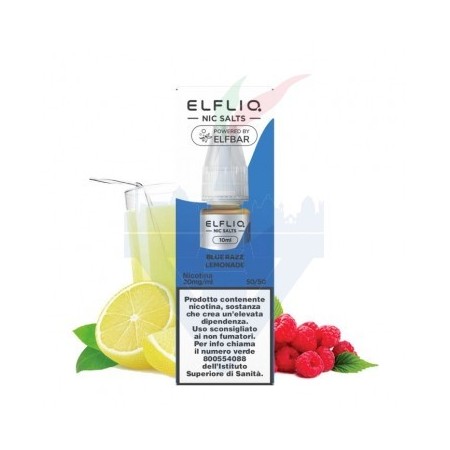 BLUE RAZZ LEMONADE - Liquido Pronto 10ml - Elfliq by Elf Bar