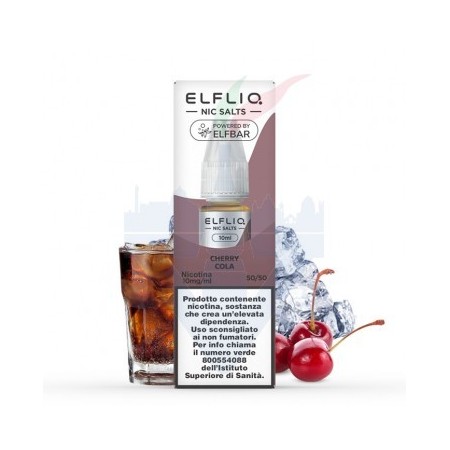 CHERRY COLA - Liquido Pronto 10ml - Elfliq by Elf Bar