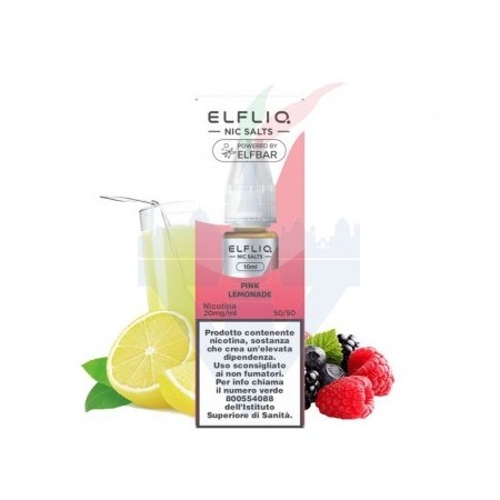 PINK LEMONADE - Liquido Pronto 10ml - Elfliq by Elf Bar