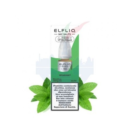 SPEARMINT - Liquido Pronto 10ml - Elfliq by Elf Bar