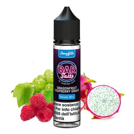 AROMA SHOT DRAGONFRUIT RASPBERRY GRAPE - BAR SALTS