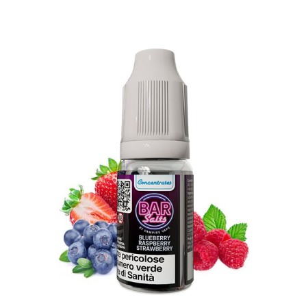 AROMA CONCENTRATO BLUEBERRY RASPBERRY STRAWBERRY - BAR SALTS