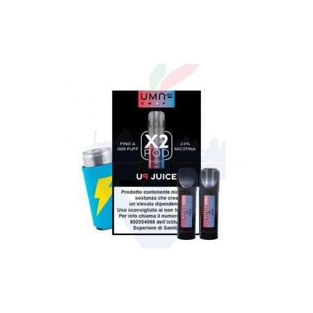 UP JUICE 20mg - Pod Precaricata UMA.mi - 2 pezzi - UMA.mi