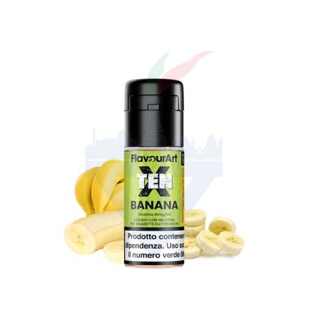 BANANA - Ten-X - Liquido Pronto 10ml - FlavourArt