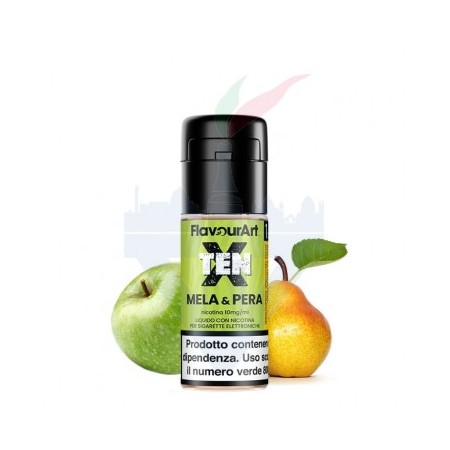 MELA & PERA - Ten-X - Liquido Pronto 10ml - FlavourArt