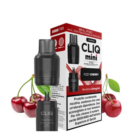 CLIQ MINI POD FIZZY CHERRY - AVOMI