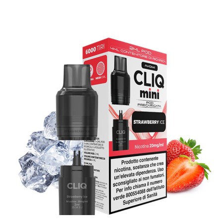 CLIQ MINI POD STRAWBERRY ICE - AVOMI