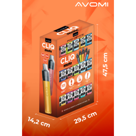 PROMO BUNDLE GRANDE CLIQ MINI 25 DEVICE + 50 POD - AVOMI
