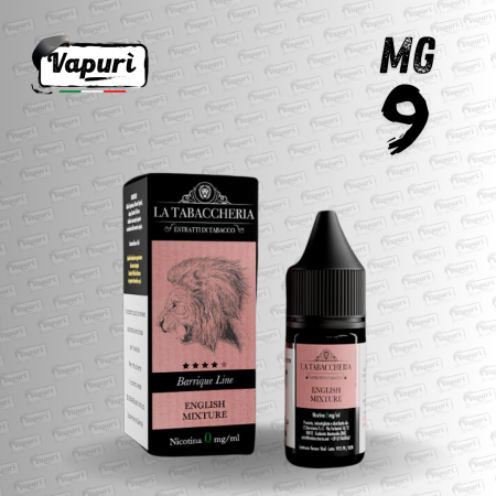 ENGLISH MIXTURE Barrique Line Extra Dry 4Pod 10ml Liquido TPD La Tabaccheria