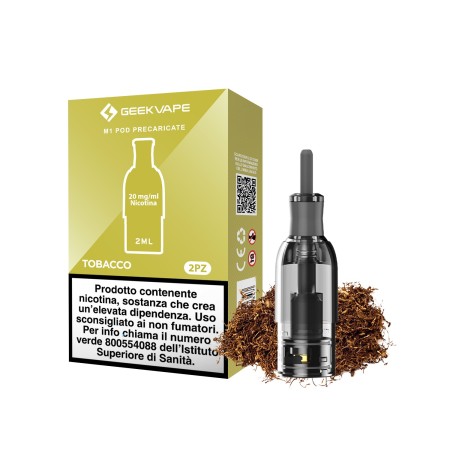 GEEKVAPE M1 PRE-FILLED POD TOBACCO 20mg