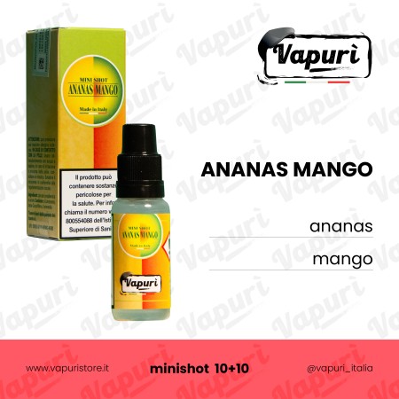 Ananas mango Minishot 10+10